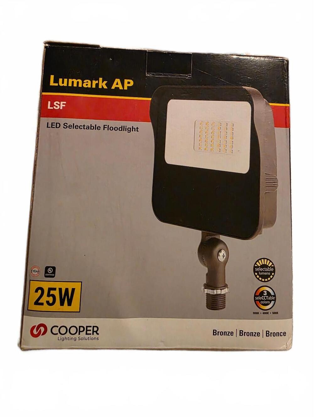 Lumark AP LSF 25W LED Selectable Floodlight